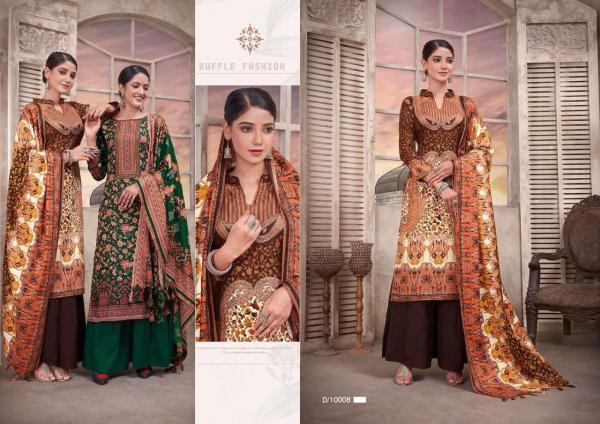 Jaimau Faiza Pashmina Designer Dress Material